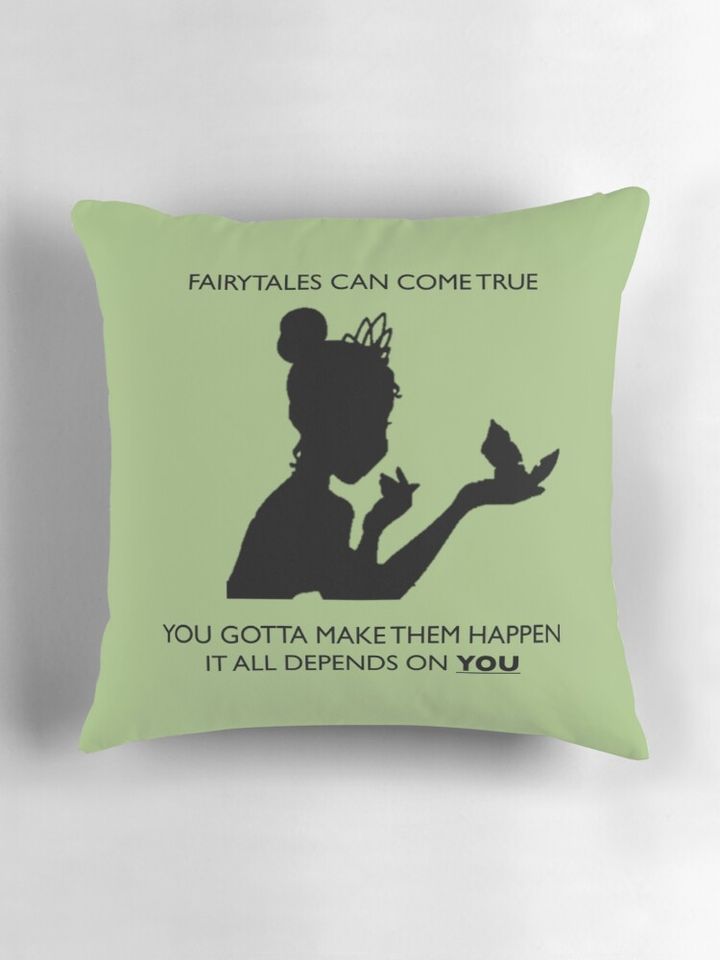 Princess and the Frog Pillow