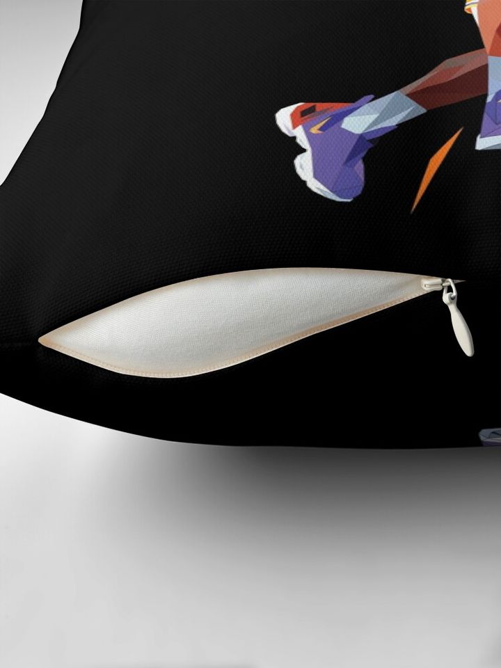 LeBron James lowpoly Pillow, Basketball Gift, Gift for Fan