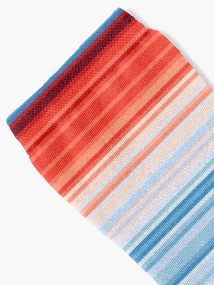 Climate Change Stripes Socks