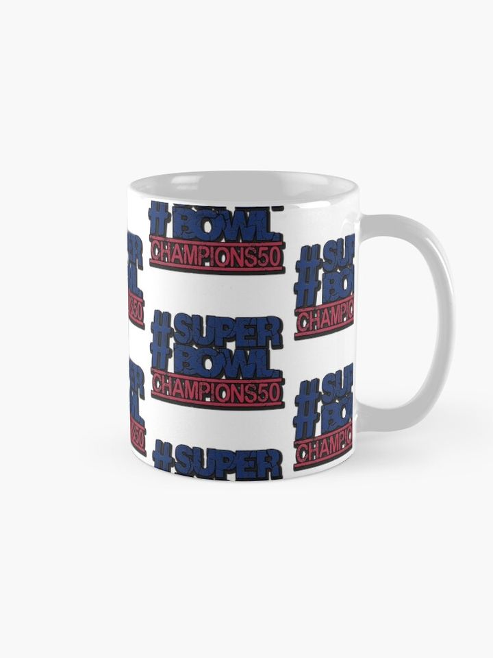 #super bowl champions50. Coffee Mug