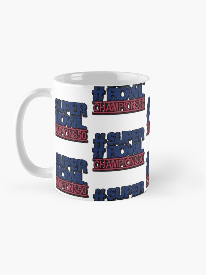 #super bowl champions50. Coffee Mug