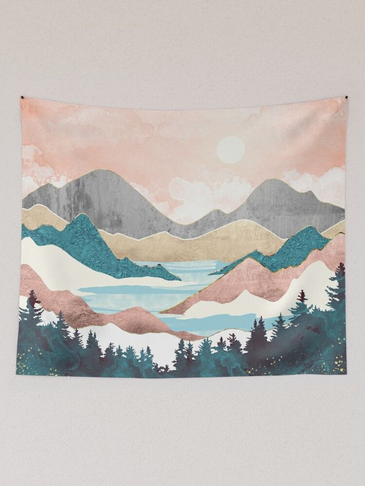 Lake Sunrise Tapestry