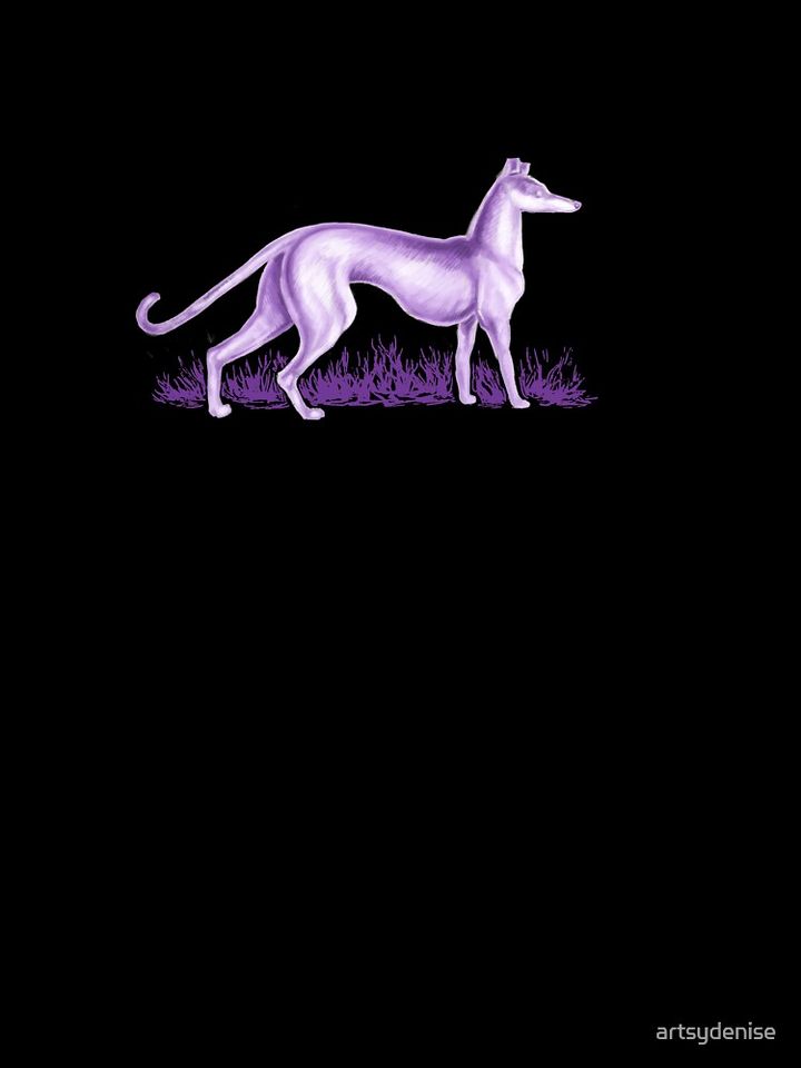 Purple Whippet T-Shirt