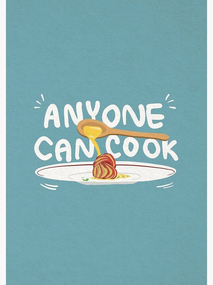 Disney Anyone Can Cook Ratatouille Spiral Notebook