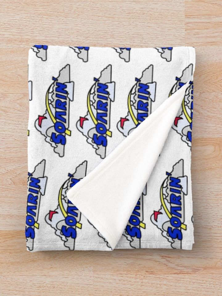 Soarin' Ride Epcot Logo Throw Blanket
