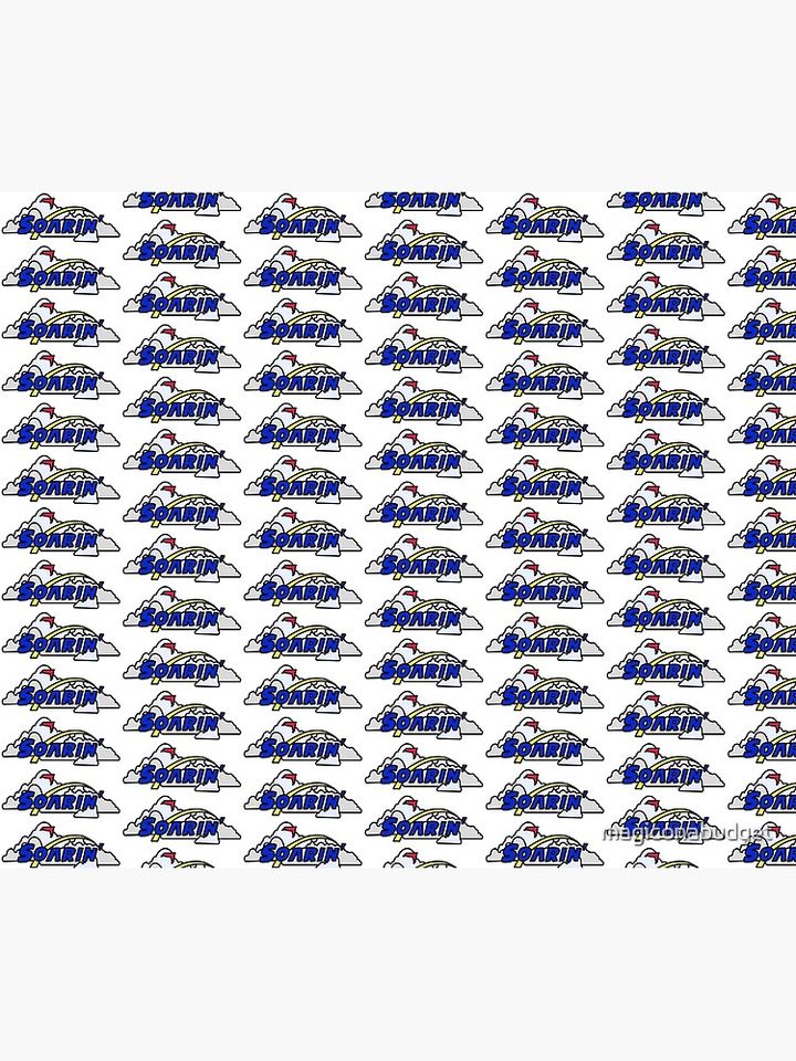 Soarin' Ride Epcot Logo Throw Blanket