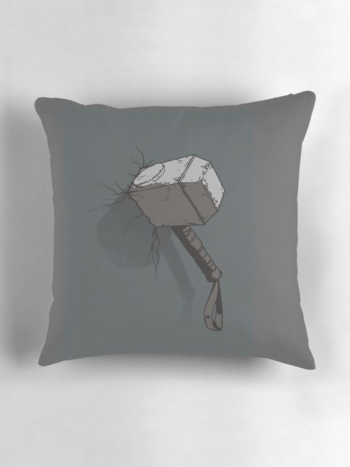 Thor Hammer  Pillow