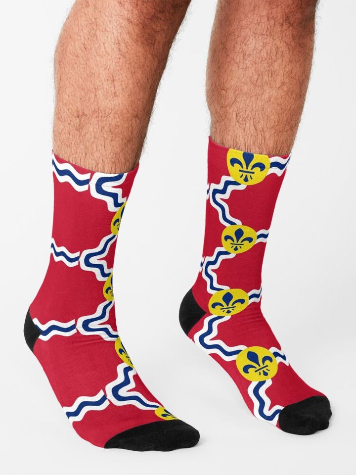 Flag of St. Louis, Missouri Socks