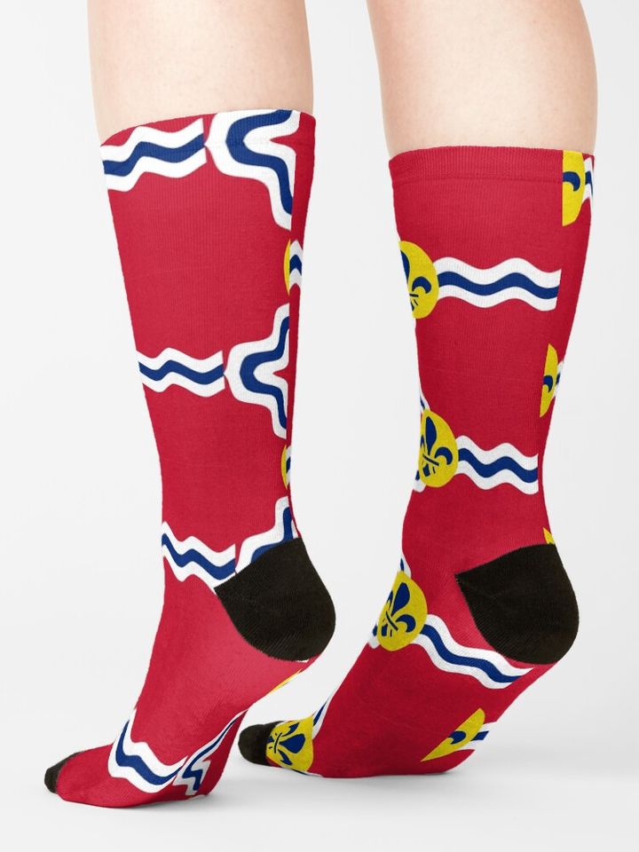Flag of St. Louis, Missouri Socks
