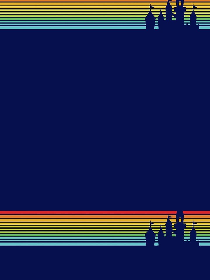 Retro Castle Stripes Leggings
