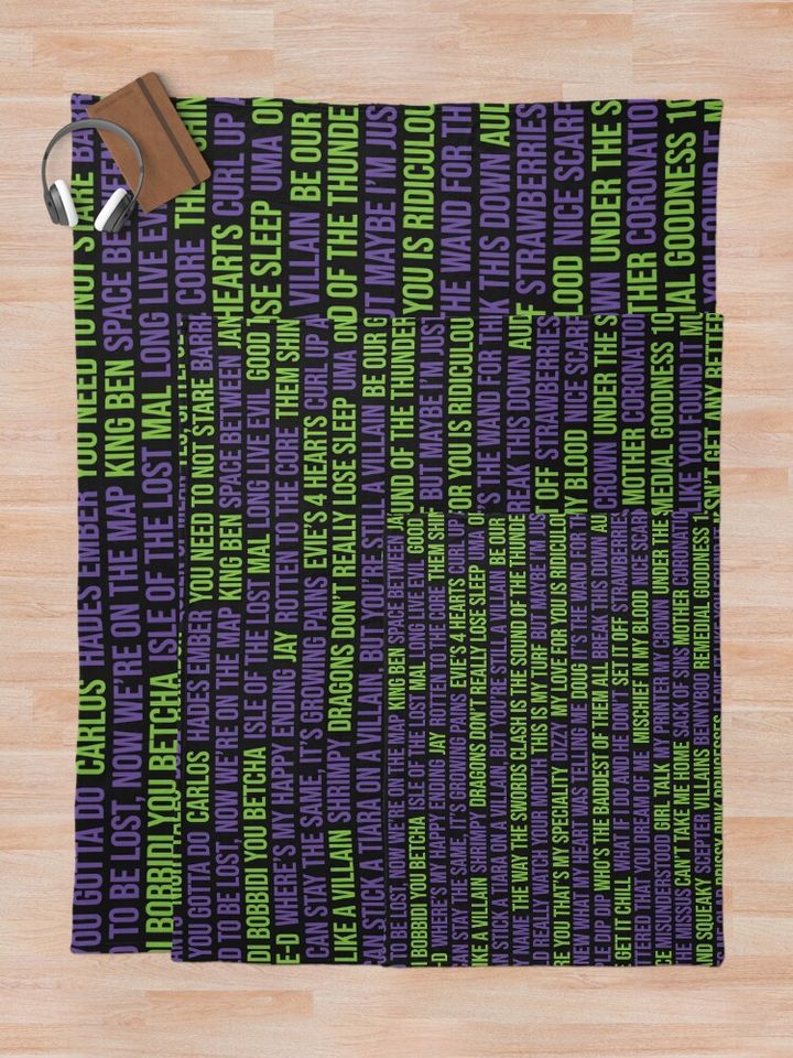 Descendants Throw Blanket