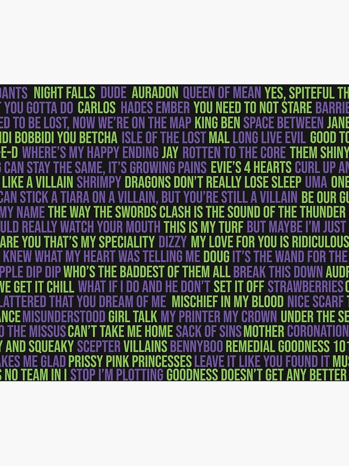Descendants Throw Blanket