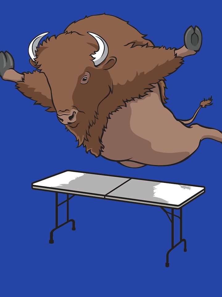 Real Buffalo Bills Mafia Buffalo Bills Superfan table dive Design Pullover Hoodie