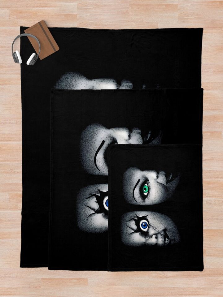 Bride of Chucky Throw Blanket