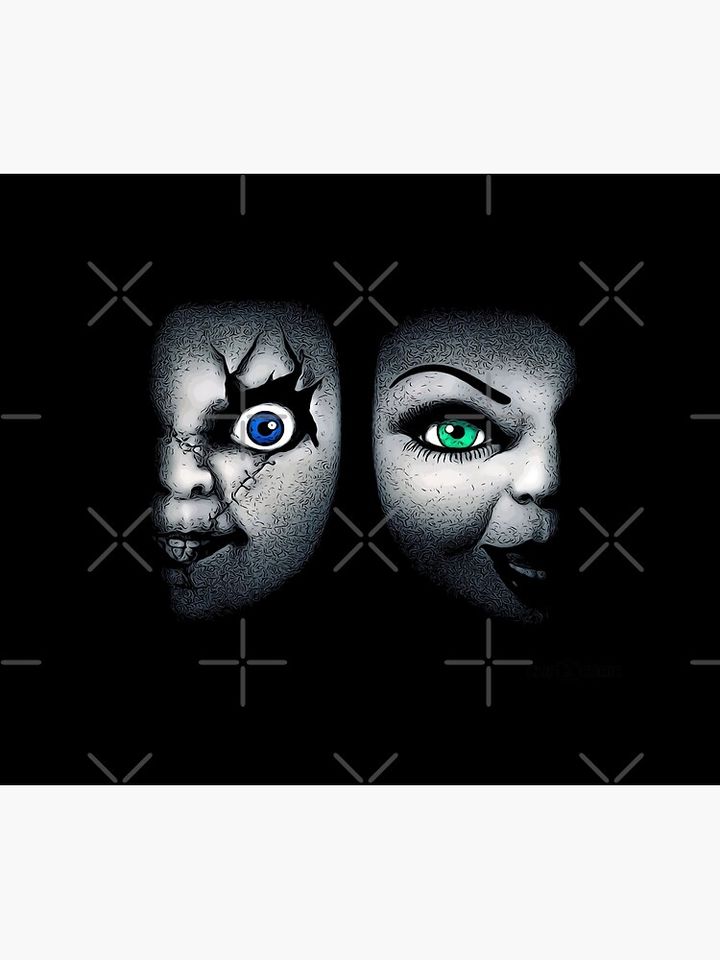 Bride of Chucky Throw Blanket
