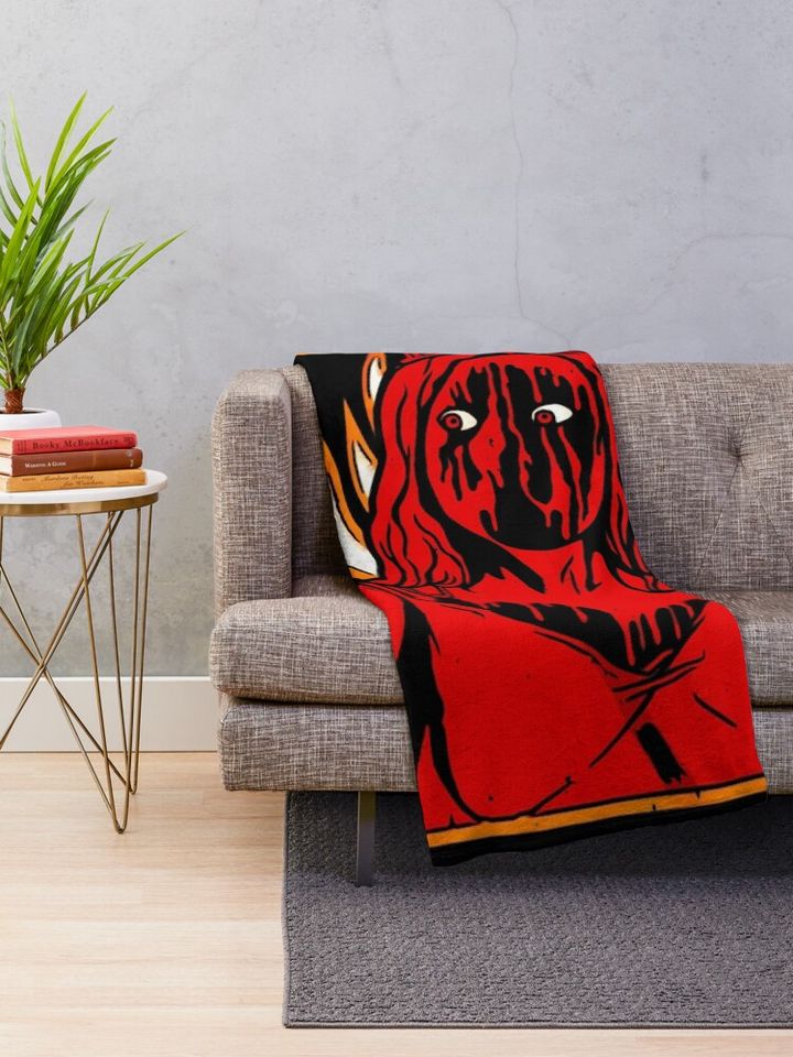 Carrie Movie Stephen King Throw Blanket