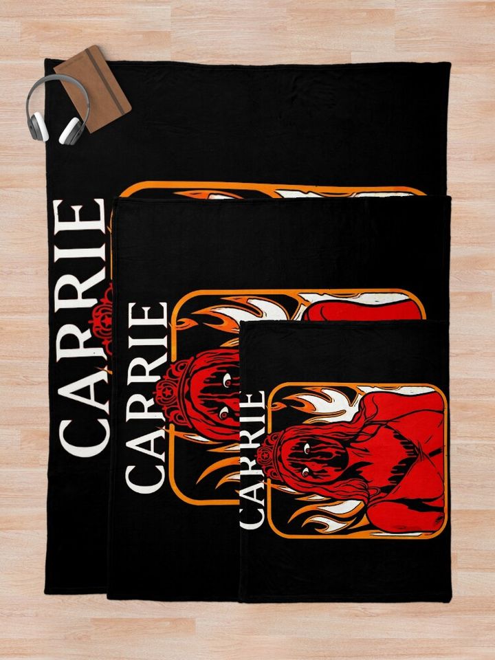 Carrie Movie Stephen King Throw Blanket