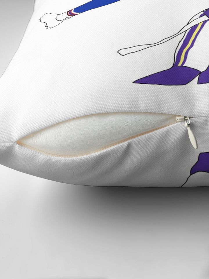 Buffalo Bills Josh Allen Hurdle Pillow, Gift for Fan