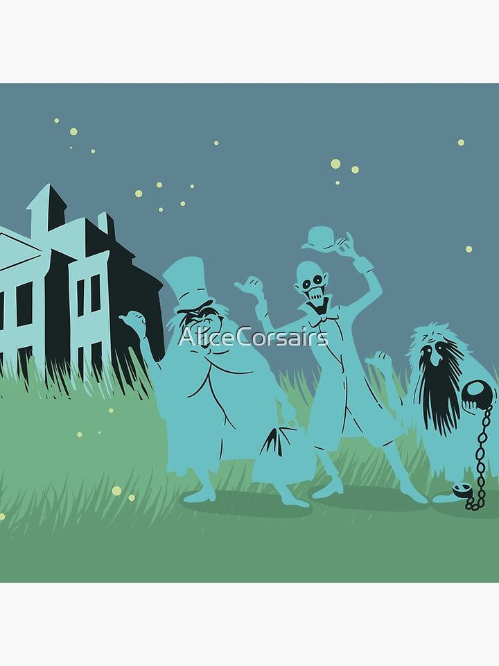 Hitchiking Ghosts Pillow
