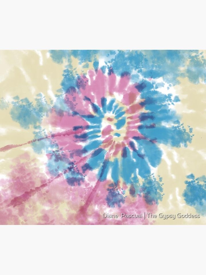 Spiral Surf Tapestry, Retro Tapestry, Back to School Gift Idea, For Decoration, Home and Living