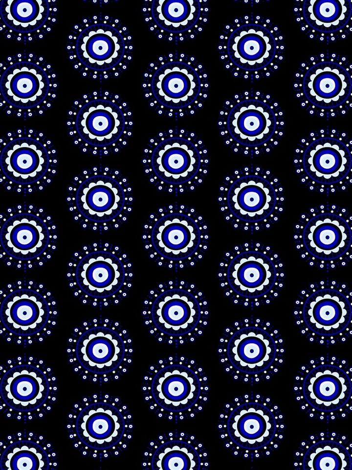 Evil Eye Flower Burst Leggings