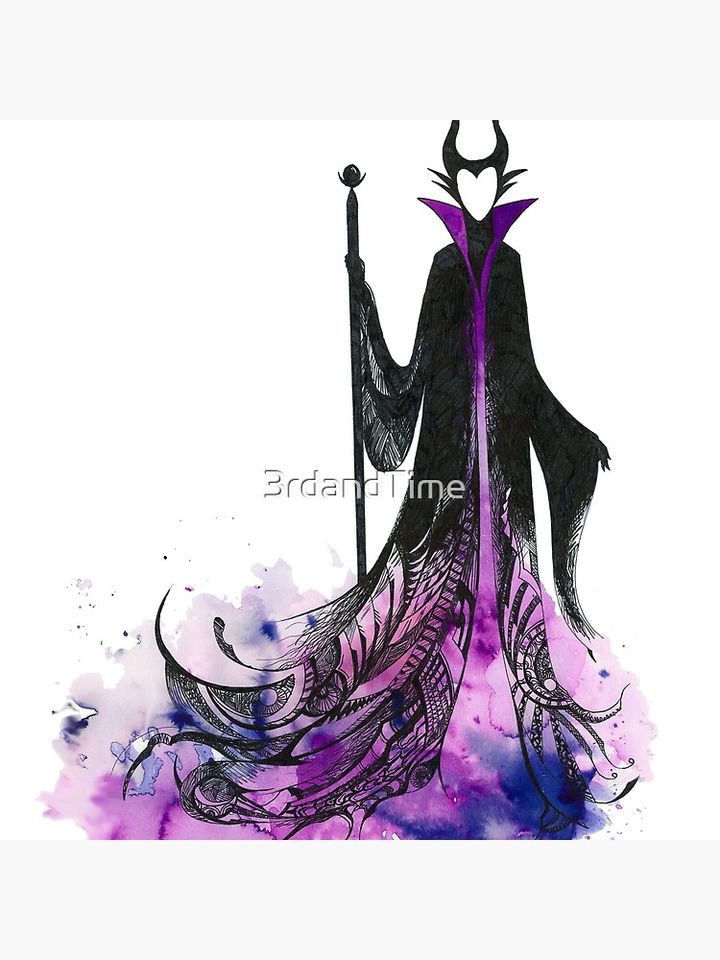 Maleficent Pillow