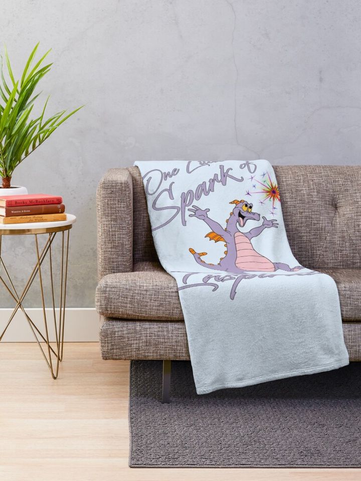 Figment One Little Spark Throw Blanket