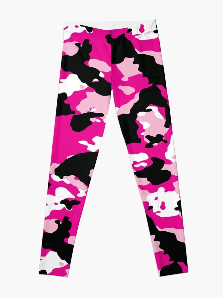 Pink Camo Leggings