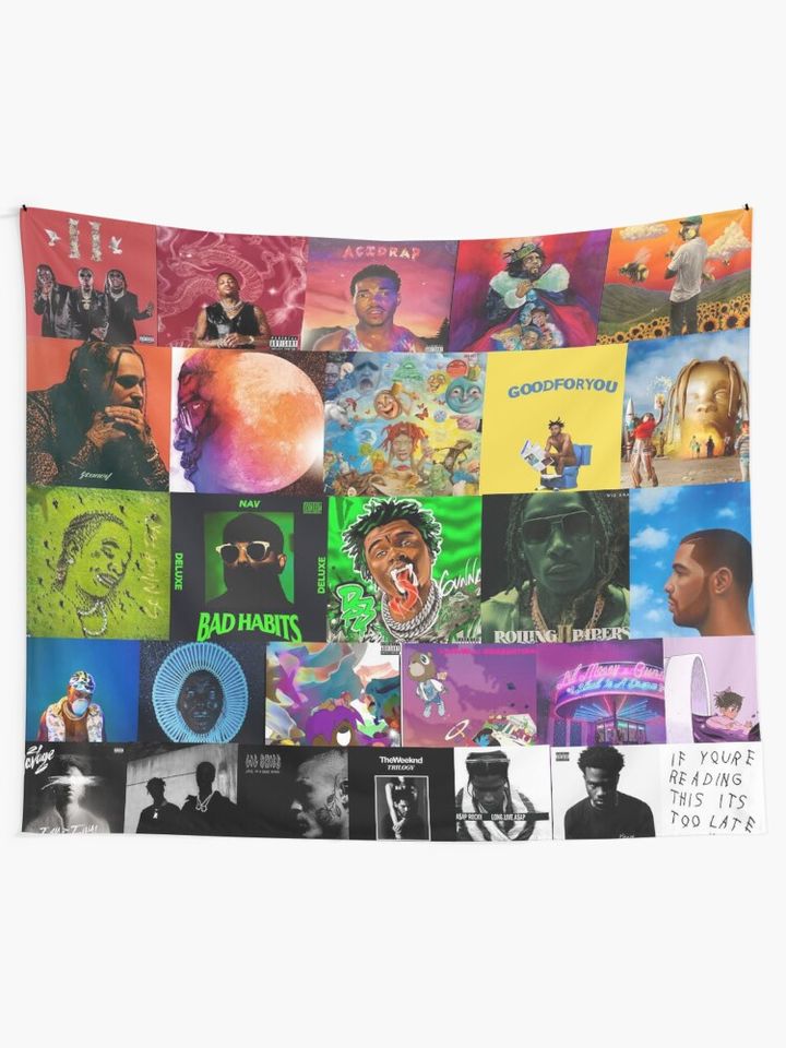 album cover collage Tapestry