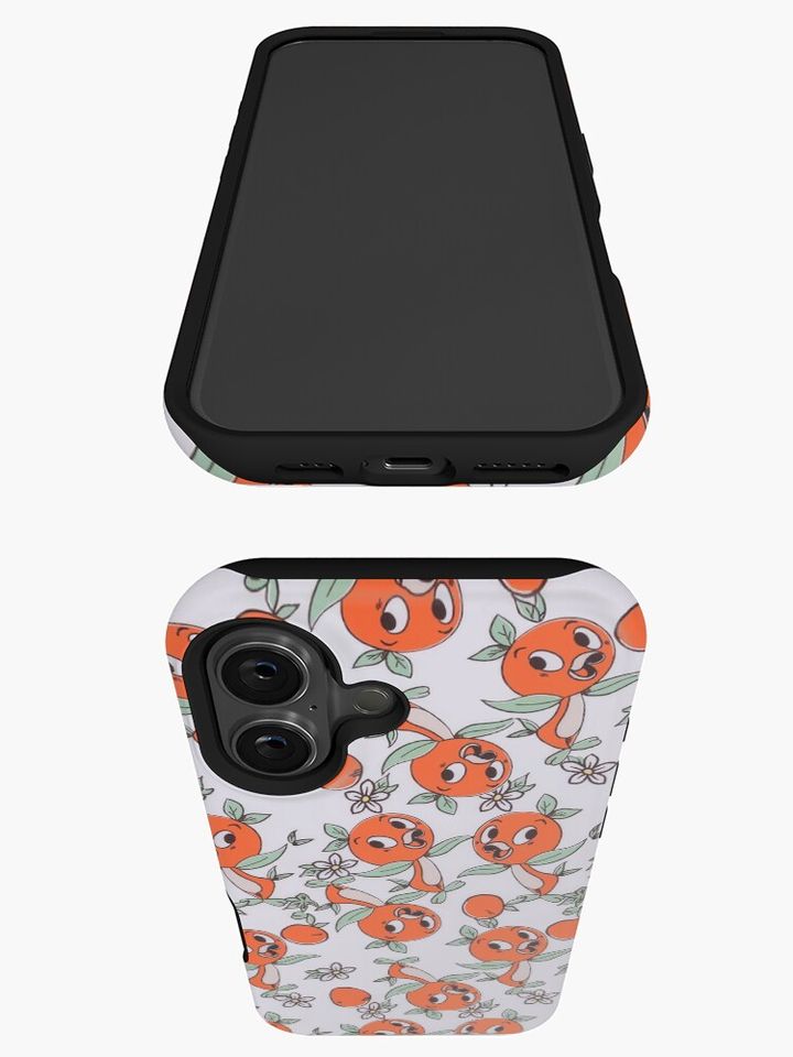 Little Orange Bird In the Sunshine Tree iPhone Case
