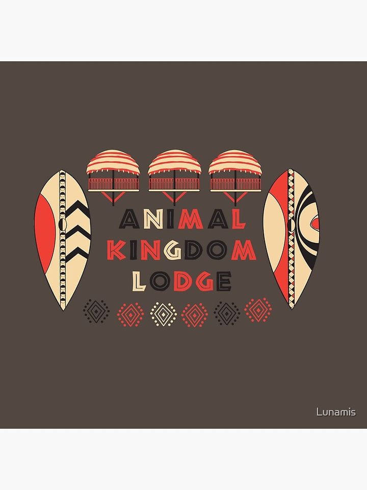 Animal Kingdom Lodge Pillow