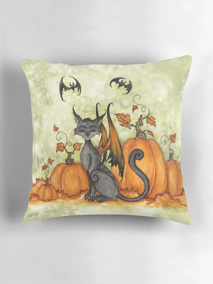 In The Pumpkin Patch Pillow