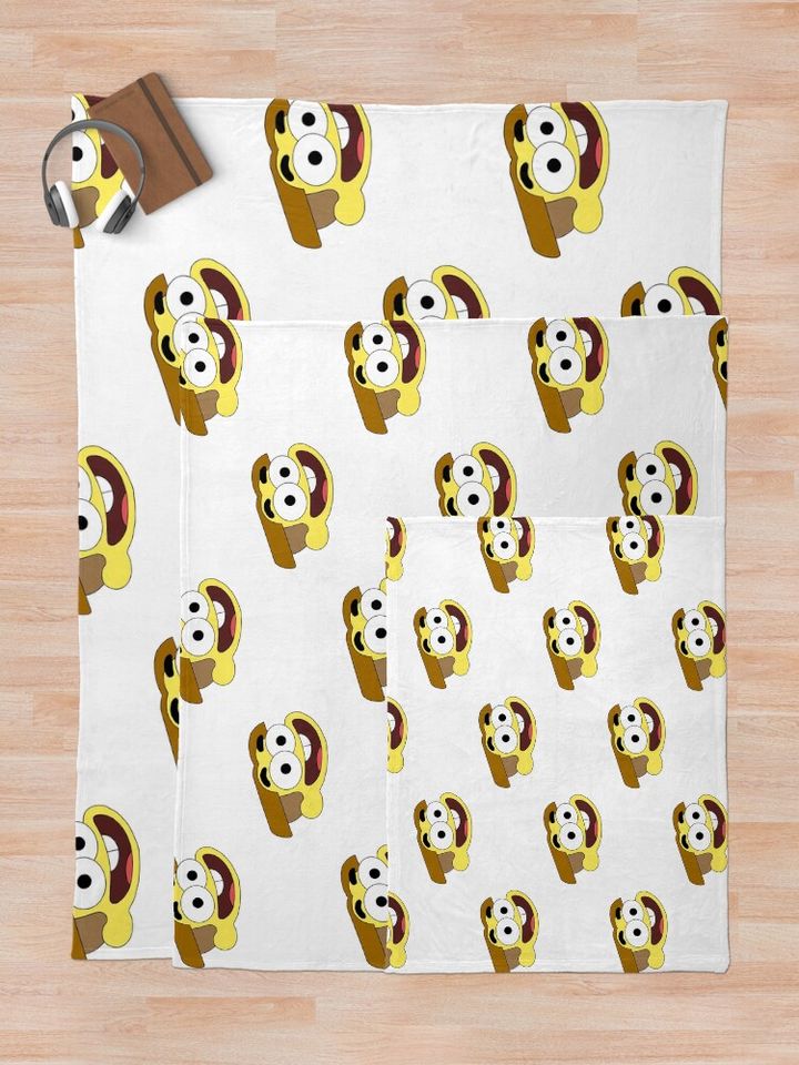 Cricket green Throw Blanket