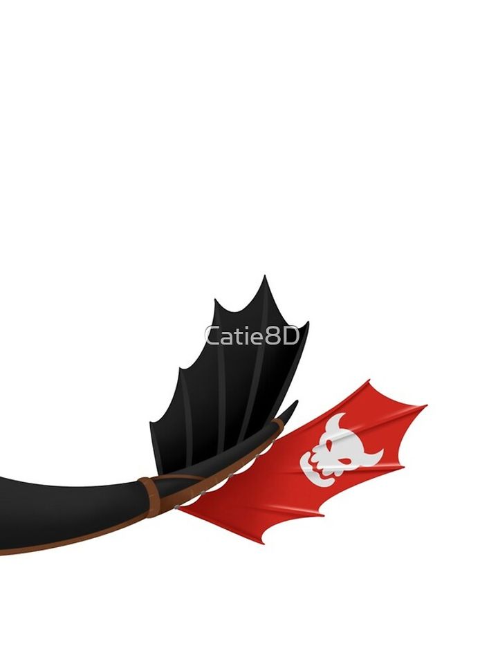 Toothless Tail iPhone Case