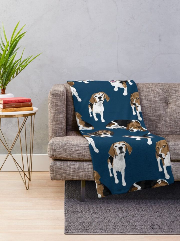 Beagle Throw Blanket