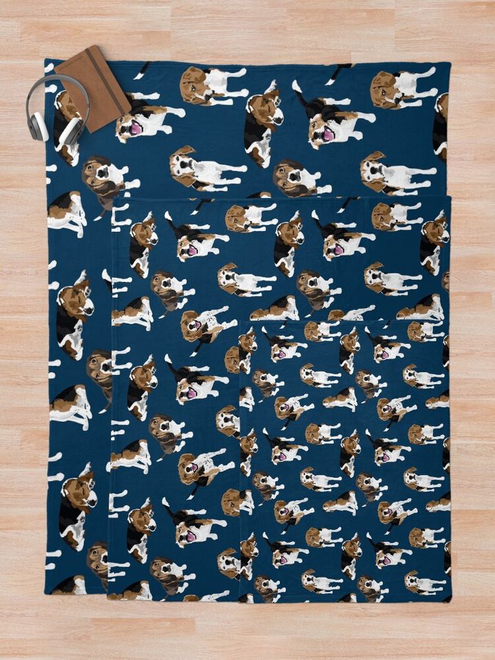 Beagle Throw Blanket