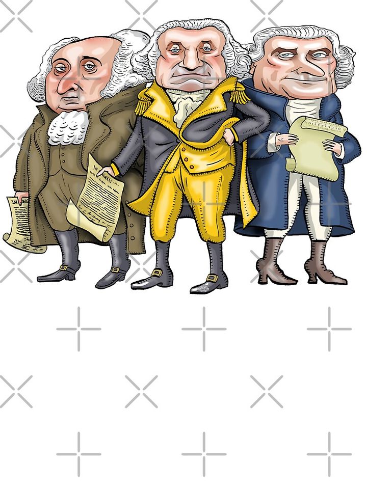 Founding Fathers | By Graeme MacKay Oversized T-Shirt