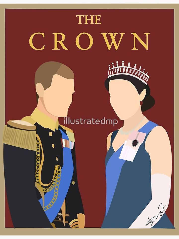 the crown Premium Matte Vertical Poster