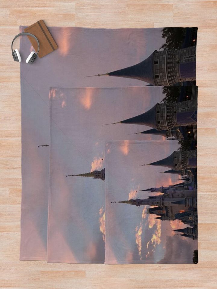 Disney Castle Throw Blanket