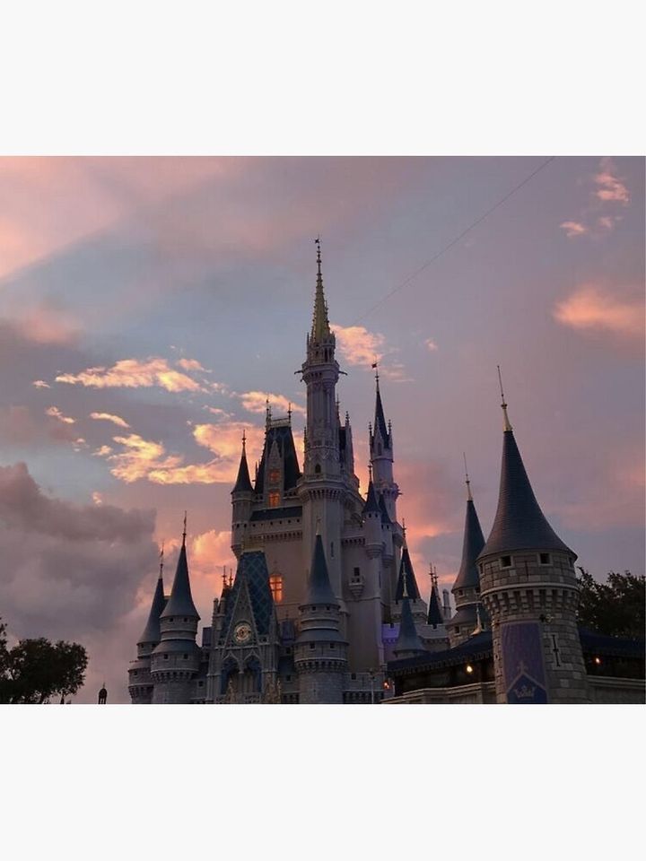 Disney Castle Throw Blanket