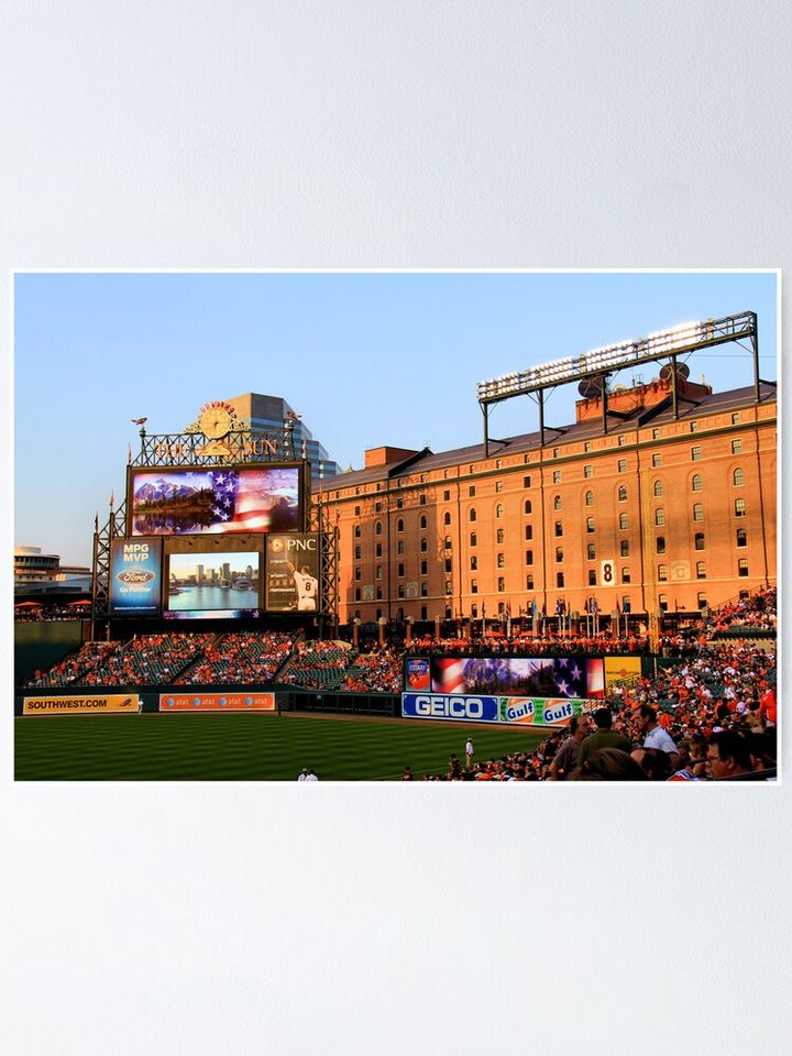 Inside Camden Yards Poster