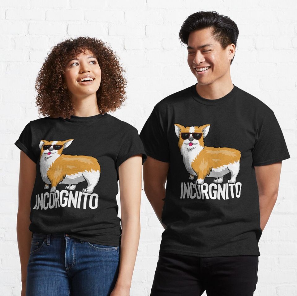 Incorgnito - Incognito Corgi T-shirt classique
