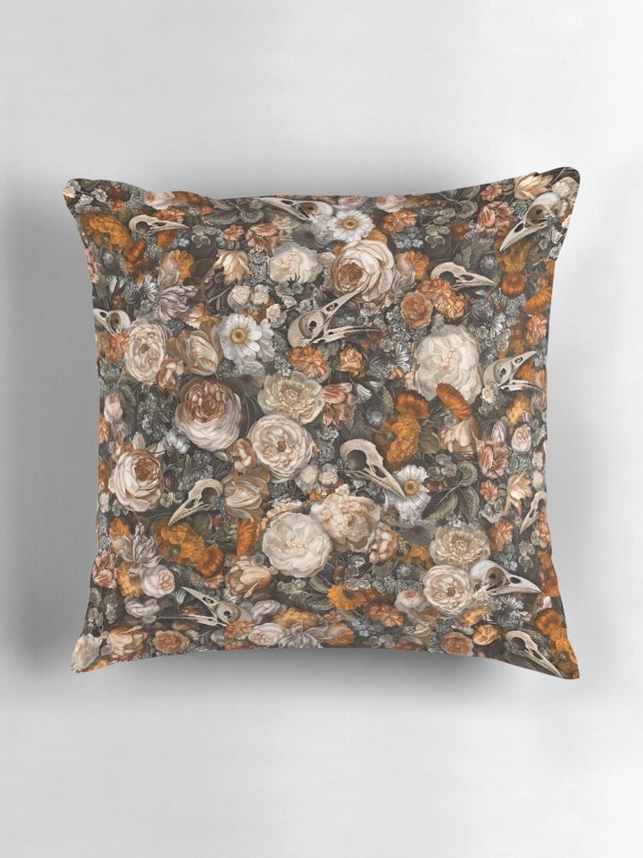 Baroque Macabre Pillow