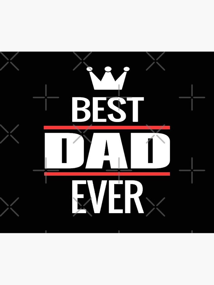 best dad ever Throw Blanket
