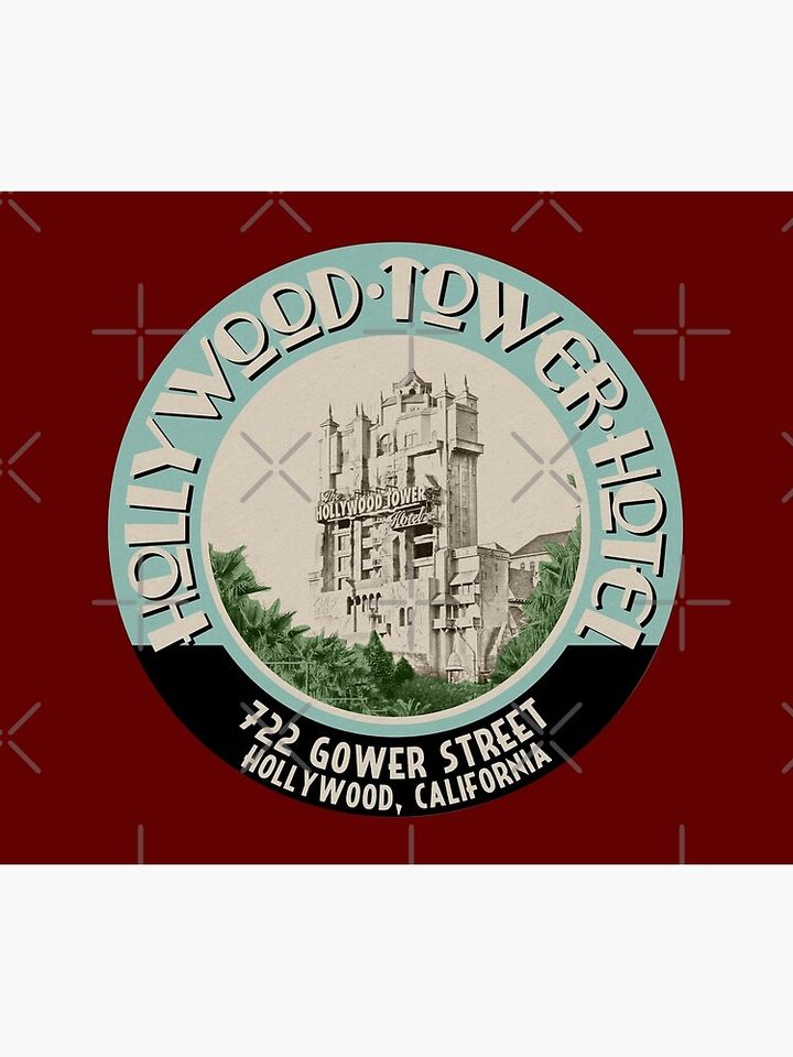 Hollywood Tower Throw Blanket