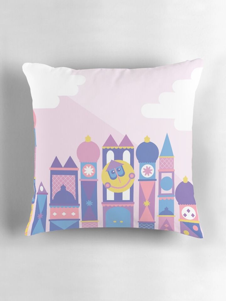 It's a small world after all Pillow
