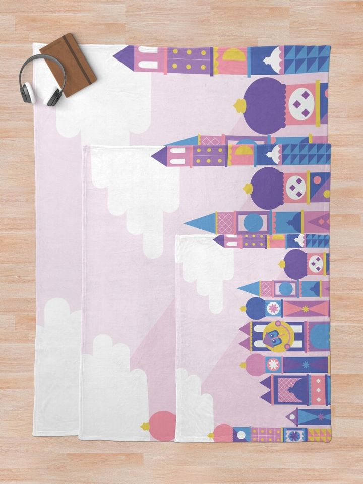 It's a small world after all Throw Blanket