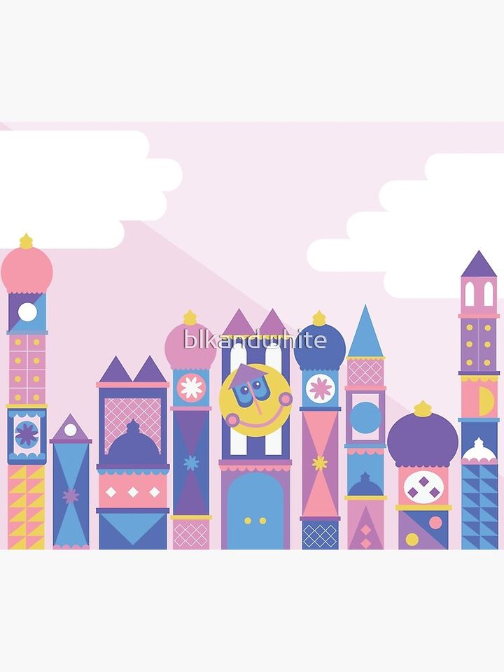 It's a small world after all Throw Blanket