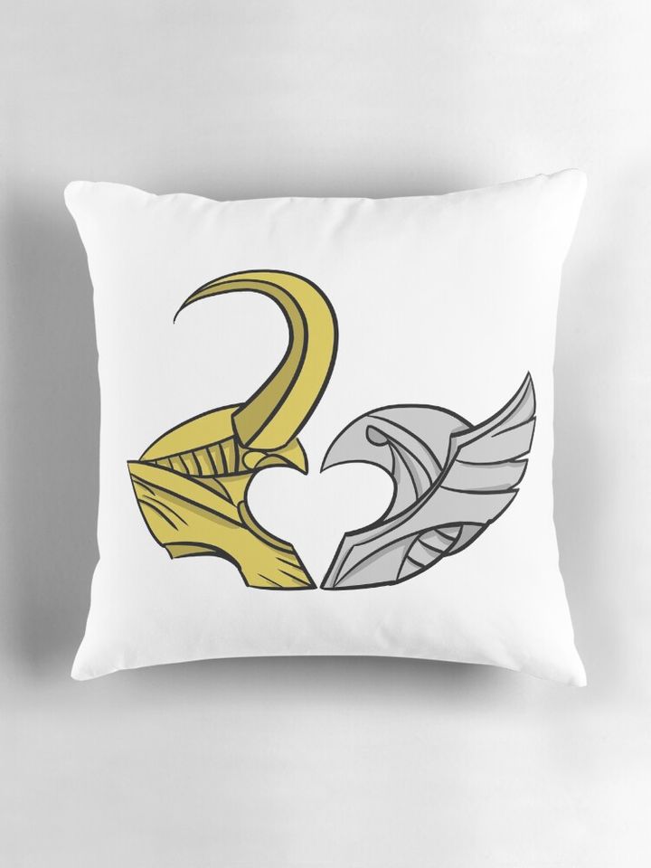 Loki and Thor Pillow