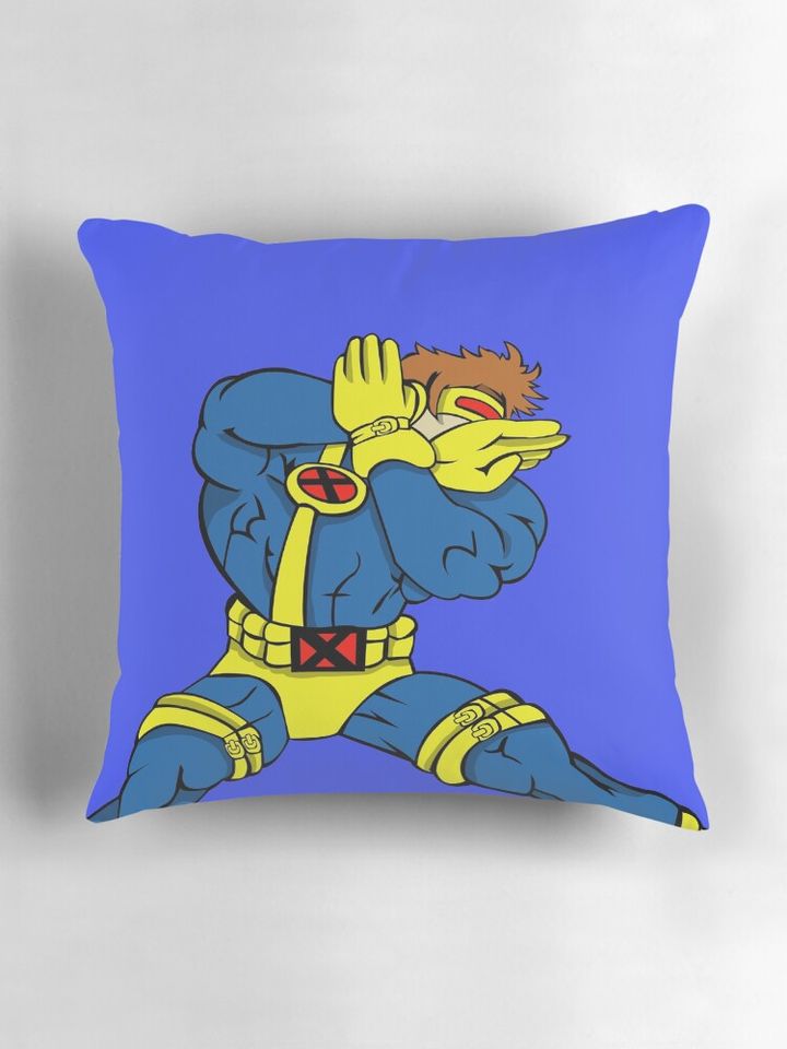 CYCLOPS BEHOLD!!! MVC2 Pillow